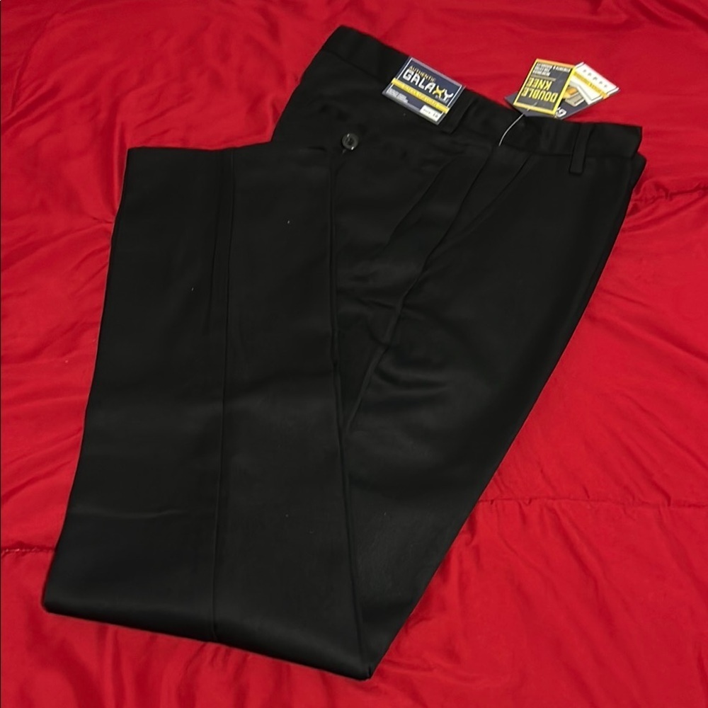 Galaxy By Harvic Black Boy's School Uniform Pants Size 18